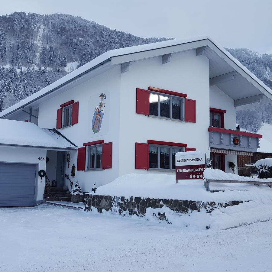 Appartements Gastehaus Monika Bezau Zewnętrze zdjęcie